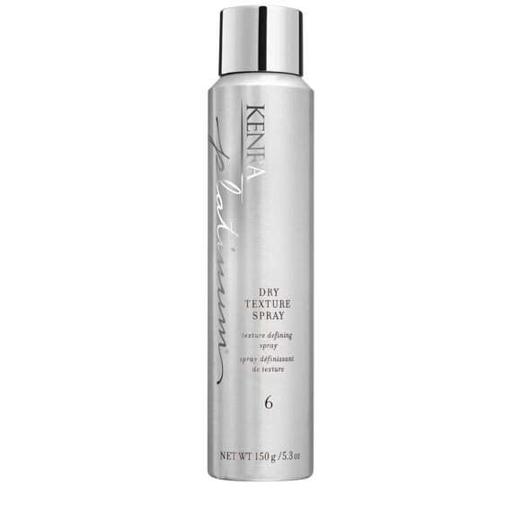 Kenra Platinum Dry Texture Spray 6 | Spray definidor de textura | Aumenta textura y volumen | Absorbe grasa e impurezas | Fórmula ultra ligera que no reseca | Todo tipo de cabello | 150 g