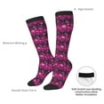 thumbnail image 4 of Sigee Snowflakes And Christmas for Socks for Men Women Socks Stocking Compression Socks, 4 of 6