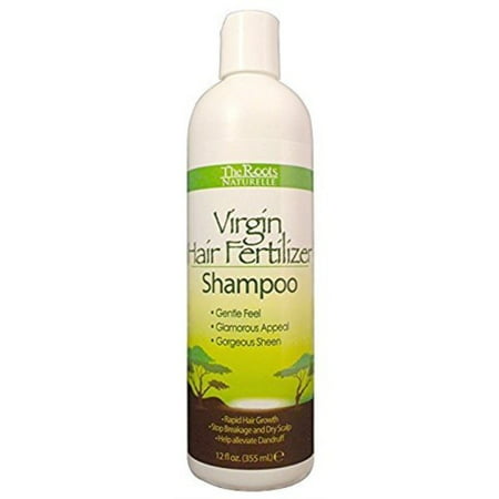 Virgin Hair Fertilizer Shampoo. African American Hair Shampoo. Rapid Hair Growth. Helps Reduce Breakage, Dry Scalp and Dandruff. Natural Hair Product Contains Jojoba Seed Oil, Honey Extract, Aloe