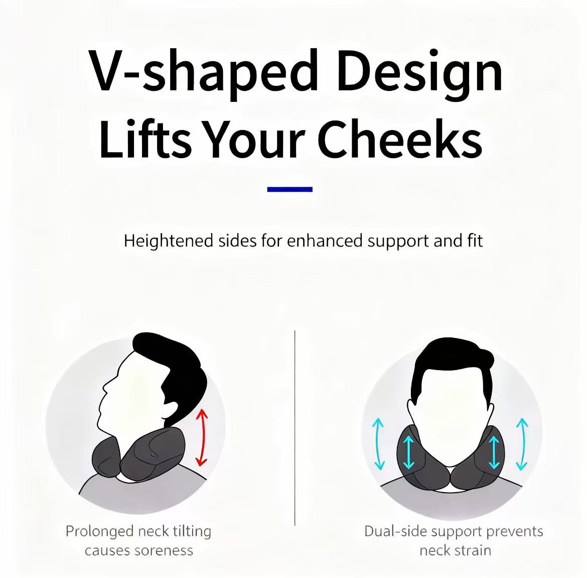 CYYI Memory Foam U-Shaped Travel Neck Pillow photo 2