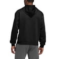 thumbnail image 2 of adidas Men's Fleece Hoodie Pullover with Kangaroo Pocket (US, Alpha, Small, Regular, Regular, Black), 2 of 2