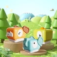 thumbnail image 4 of Fjnjuu Push Car Toys Cute Pet Press Toy Car In-ertia Car Toy Classroom Play Car Toys, 4 of 8