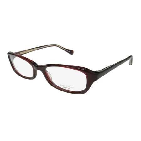New Oliver Peoples Marcela Womens/Ladies Designer Full-Rim Burgundy Simple & Elegant Hip Frame Demo Lenses 51-17-135 Eyeglasses/Eye Glasses