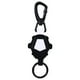 thumbnail image 1 of Llavero Retráctil Fácil de tirar Hebilla Cuerda Anillo Antipérdida ( ) Negro Blanco, 1 of 2