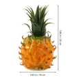 thumbnail image 2 of OULII 1Pack Antenna Toppers Cute Design Pineapple Shape For Car .9X3.9X3.9in, 2 of 5