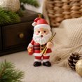 thumbnail image 3 of 2026 Christmas Home Party Decoration Christmas Figure Hanging Ornaments Musical Style Pendants For Xmas Tree Home Holiday Decoration Christmas Celebration Party Supplies, 3 of 7