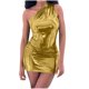 thumbnail image 1 of Mujeres Casual Sin mangas Color sólido Jersey Elegante sin mangas Vestido de cuello torcido OAVQHLG3B Store  lin121212, 1 of 5