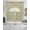 Light Beige Grass Green, variant on Brown Floral Swag Kitchen Curtains Sets for Windows 24 Inch Length, Vintage Rustic Flowers Botanical Spring Short Window Curtain Panels Swags Valances and Tiers 3 Piece Set for Cafe/Dining Room