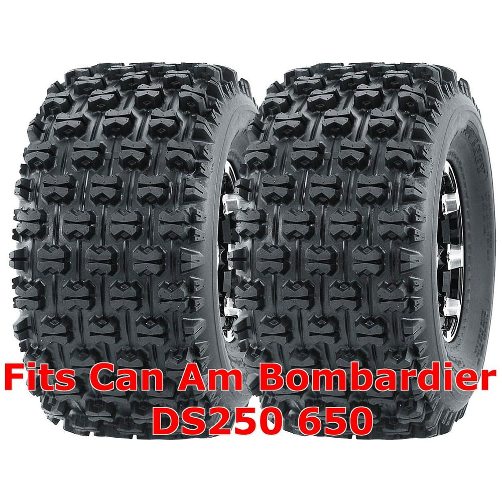 20x119 20x11x9 ATV Rear Tire Set Can Am Bombardier DS250 650 GNCC
