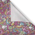 thumbnail image 5 of Ambesonne Groovy Grommet Curtain, Funky 60s Fun Retro, 50" x 108", Multicolor, 5 of 6