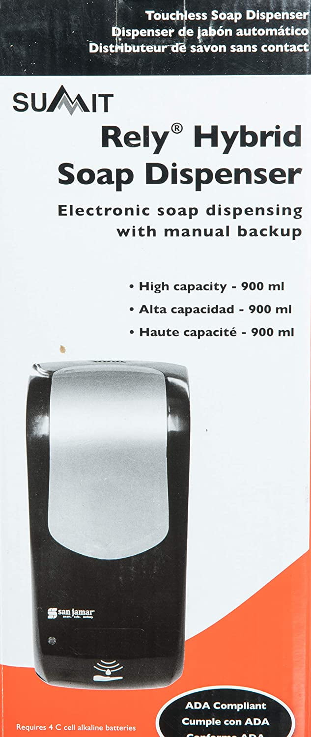 San Jamar Summit Rely Hybrid Soap Dispenser SH970SS
