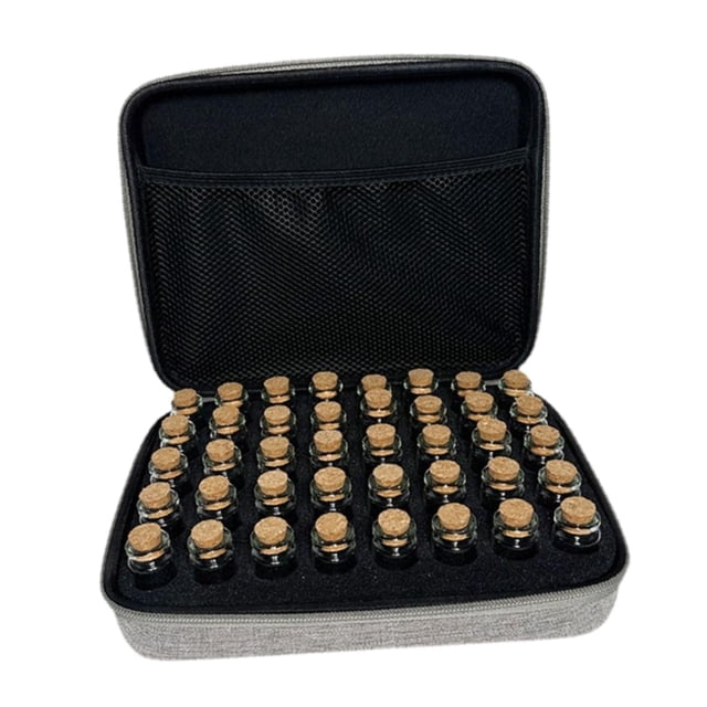 Caja organizadora de almacenamiento de semillas Macarena con 40 compartimentos