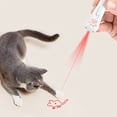 thumbnail image 2 of BESTSKY 2026 New 2Pcs Cat Laser Pointer Toy,Laser Light Focus Cat Laser,Perfect Cat Training and Fun Laser Pointer Cat Toy,For Home,Playtime,White&Pink,8Cm, 2 of 5