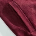 thumbnail image 4 of Tamaño Más Chaqueta Ligera para Hombres Color Sólido Cremallera Casual Abrigo Cálido Primavera Invierno, 4 of 9