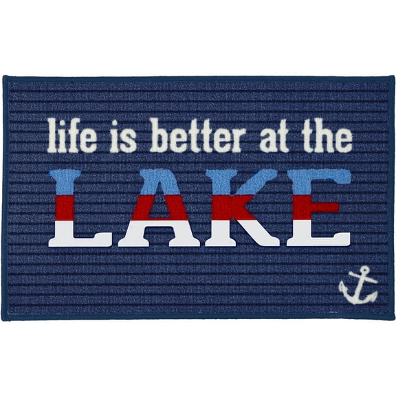 Pavilion Gift Company - At The Lake - 27.5" x 17.75" Floor Mat