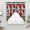 Red, variant on Bow on Heart Swag Valances for Windows 2 Pack, Kitchen Window Curtains 36 Inch Length, Valentine's Day Love Black Gray Plaid Beige Privacy Swag Curtains for Living Room/Bathroom 36"x36"