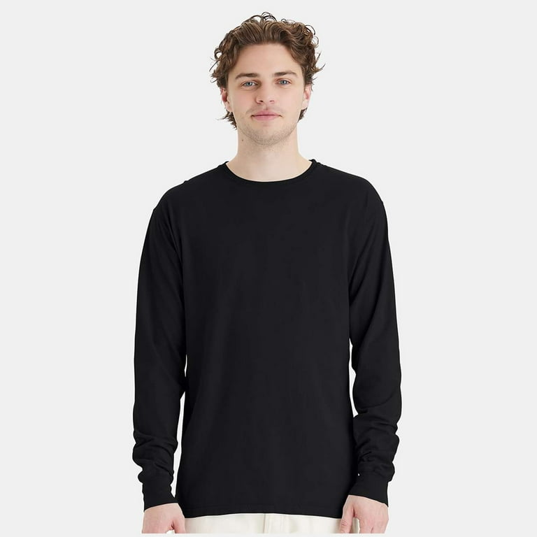 CROWN CRAZE - Garment-Dyed Long Sleeve T-Shirt | 5.5 Oz, 100