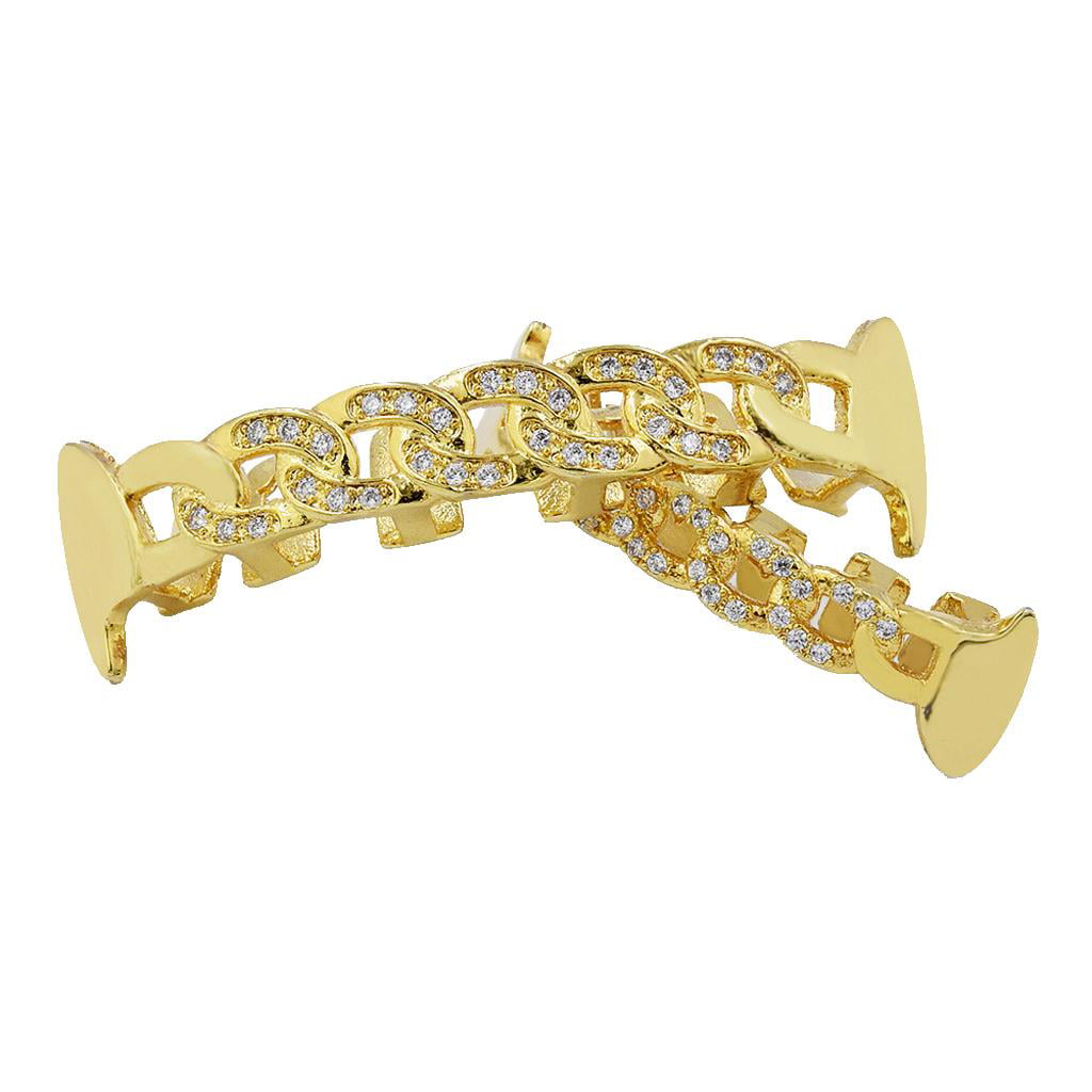 * one size fits all * set Grillz-oro 