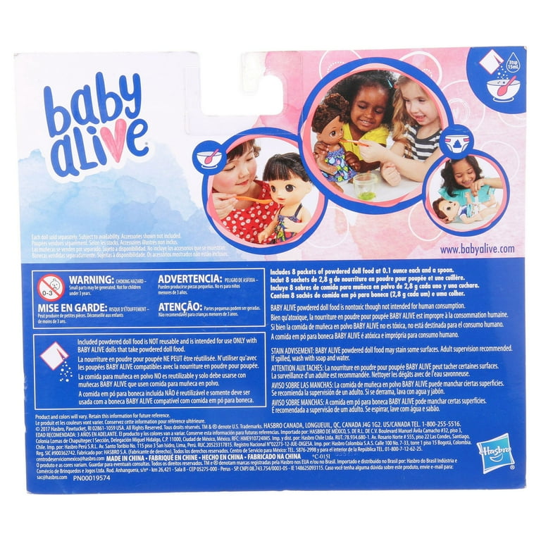 4 couches pour poupée Baby Alive, Poupées