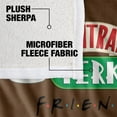 thumbnail image 4 of Friends Blanket, 50"x60", Friends Central Perk Silky Touch Sherpa Back Super Soft Throw Blanket, 4 of 5