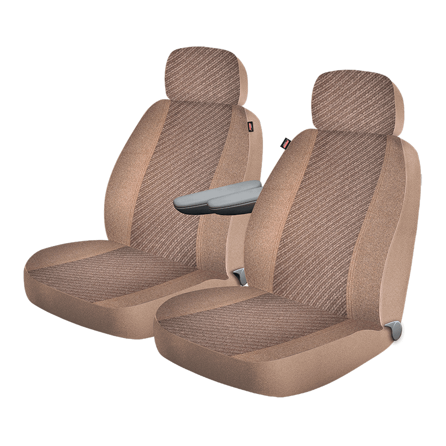 Genuine Dickies Genuine Dickies Morrisey Seat Cover Set, Tan, XL, 2