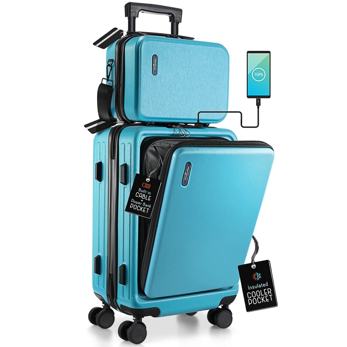 American Tourister 4 Kix 3.0 Softside Carry on Spinner Suitcase