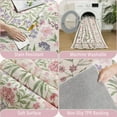 thumbnail image 6 of FULIE Rugs 5'x8'Soft Boho Rug Foldable Carpet Non-Slip Rug for Living Room,Pink, 6 of 7