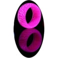 thumbnail image 1 of Anillos que brillan en la oscuridad, rosa, verde, azul, Venus Orb, anillos para mujeres, hombres y niñas, anillo brillante de resina de moda, anillos estéticos acrílicos para niños lindos, 1 of 5