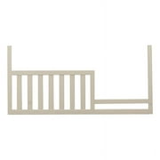 Baby Cache Montana Traditional Wood Toddler Guard Rail in Glaze White
