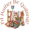 thumbnail image 3 of CafePress - Rather Be Quilting Women's Light T Shirt - Women's Classic T-Shirt, 3 of 4