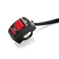 thumbnail image 4 of Unique Bargains 3 Pcs 2 Wires Motorcycle Headlight Switch ON-OFF Button for 7/8" Handlebar, 4 of 4