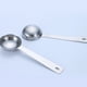 thumbnail image 4 of 2pcs Coffee Coffee Cucharada cucharada de cucharada de acero inoxidable polvo medir cucharas, 4 of 5