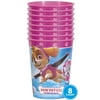 Pink PAW Patrol Plastic 16oz Cups, 8 Count