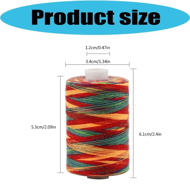 ANXPTIME Sewing Thread for Embroidery Machines Soft Designs