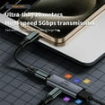 thumbnail image 4 of USB C to USB A Adapter,USB C to USB A 3.2 Adapter, 15W Power USB C Female to USB A Female Converter for Laptop, Camera, 4 of 7