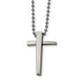 thumbnail image 1 of Collier Croisé en Acier Inoxydable 22 Pouces, 1 of 3