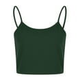 thumbnail image 5 of Viikei Womens Tank Top Camisoles for Women Plus Solid Pullover Vest Crop Tops Shirts Blouse, 5 of 7