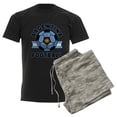 thumbnail image 6 of CafePress - Argentina Football Pajamas - Men's Dark Loose Fit Cotton Pajama Set, 6 of 7