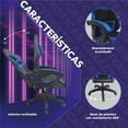 thumbnail image 4 of Silla Gamer Titano Escritorio Ergonomica Reclinable azul 6.49 pulg TT-SGSRP, 4 of 6