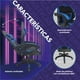 thumbnail image 4 of Silla Gamer Titano Escritorio Ergonomica Reclinable azul 6.49 pulg TT-SGSRP, 4 of 6