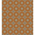 thumbnail image 3 of Orange Mandala Duvet Cover Set, Spring Season Influences Oriental Blooming Motifs Cultural Style, Decorative 3 Piece Bedding Set with 2 Pillow Shams, Calking Size, Ivory Seafoam and Plum, by Ambesonne, 3 of 3