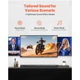 thumbnail image 4 of Smart TV Sound Bar 2.0 Channel 32 Inch Detachable Bluetooth HDMI AUX USB 80W Surround Sound System Home Theater Audio Remote Control, 4 of 6