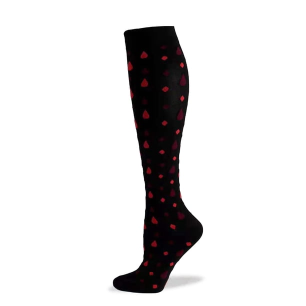 Txlixc Calcetines de compresión de Halloween, calcetines de pantorrilla elástica Txlixc moda