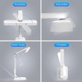 thumbnail image 5 of Lámpara de escritorio LED ajustable shaofei con control remoto luz de oficina recargable blanco, 5 of 5