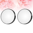 thumbnail image 3 of Miangastore 2PCS Round Magnifying Glass Mirror Portable Suction Cup Makeup Mirror Pocket Cosmetic Mirror Practical Bathroom Makeup Tool with Suction Cups for Women Use, 3 of 8