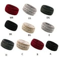 thumbnail image 3 of CANKER Winter Fleece Lined Headwrap Wide Knit Headband Outdoor Ski Hairband Ear Warmer, 3 of 19