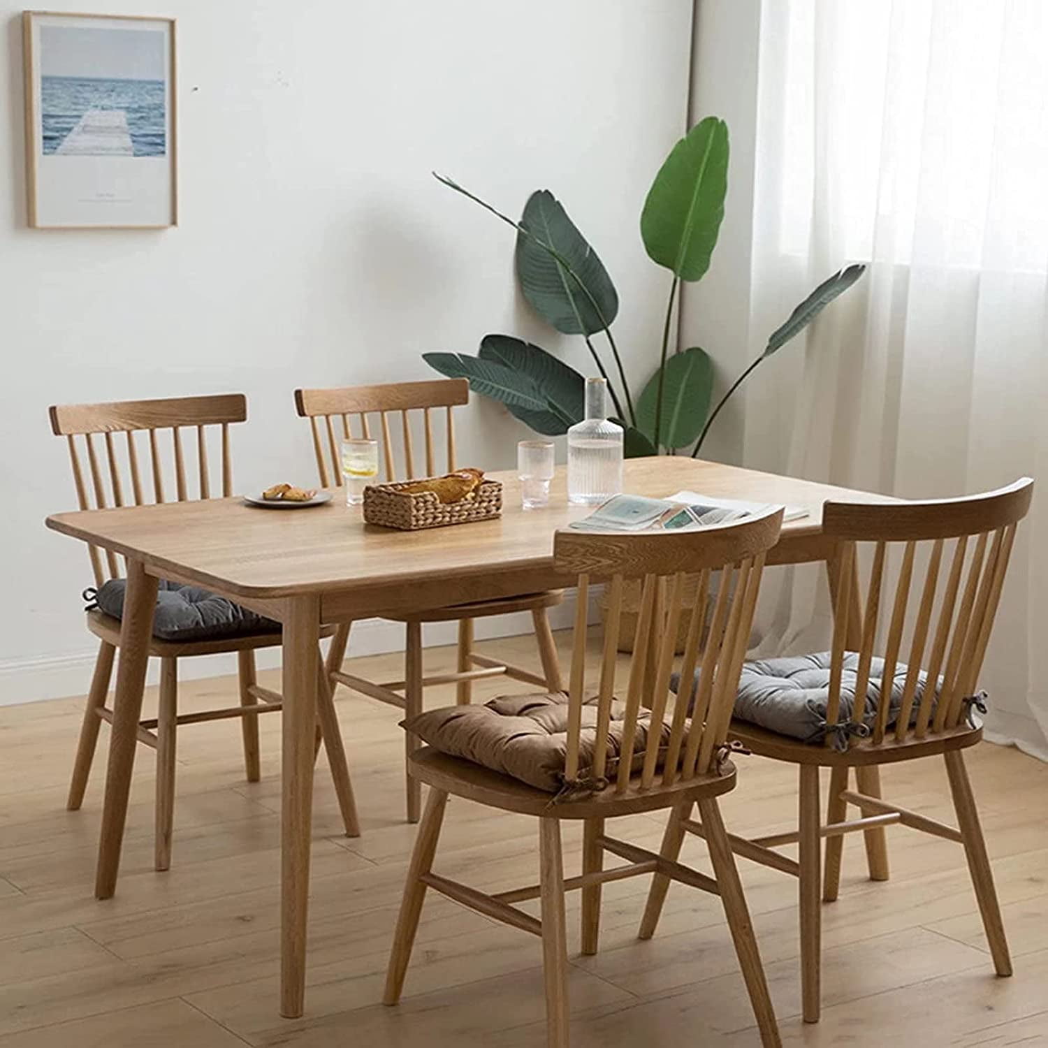 CFMZ Seat Cushions for Dining Room Chairs 6 Pack Kitchen Chair