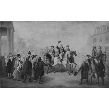 Triumphal Entry - Washingtons Triumphal Entry into New York Poster Print (18 x 24)