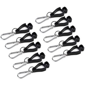 XmhyTop 10PCS Gants Porte-gants Gants de travail Gants Sécurité Gants Garde-gant Couleur noire