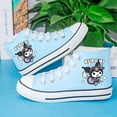 thumbnail image 3 of Sanrio Kawaii Kuromi Students High-top Canvas Shoes Cinnamoroll My Melody Anime Cartoon Cute Versatile Fashion Graffiti Sneakers, 3 of 19
